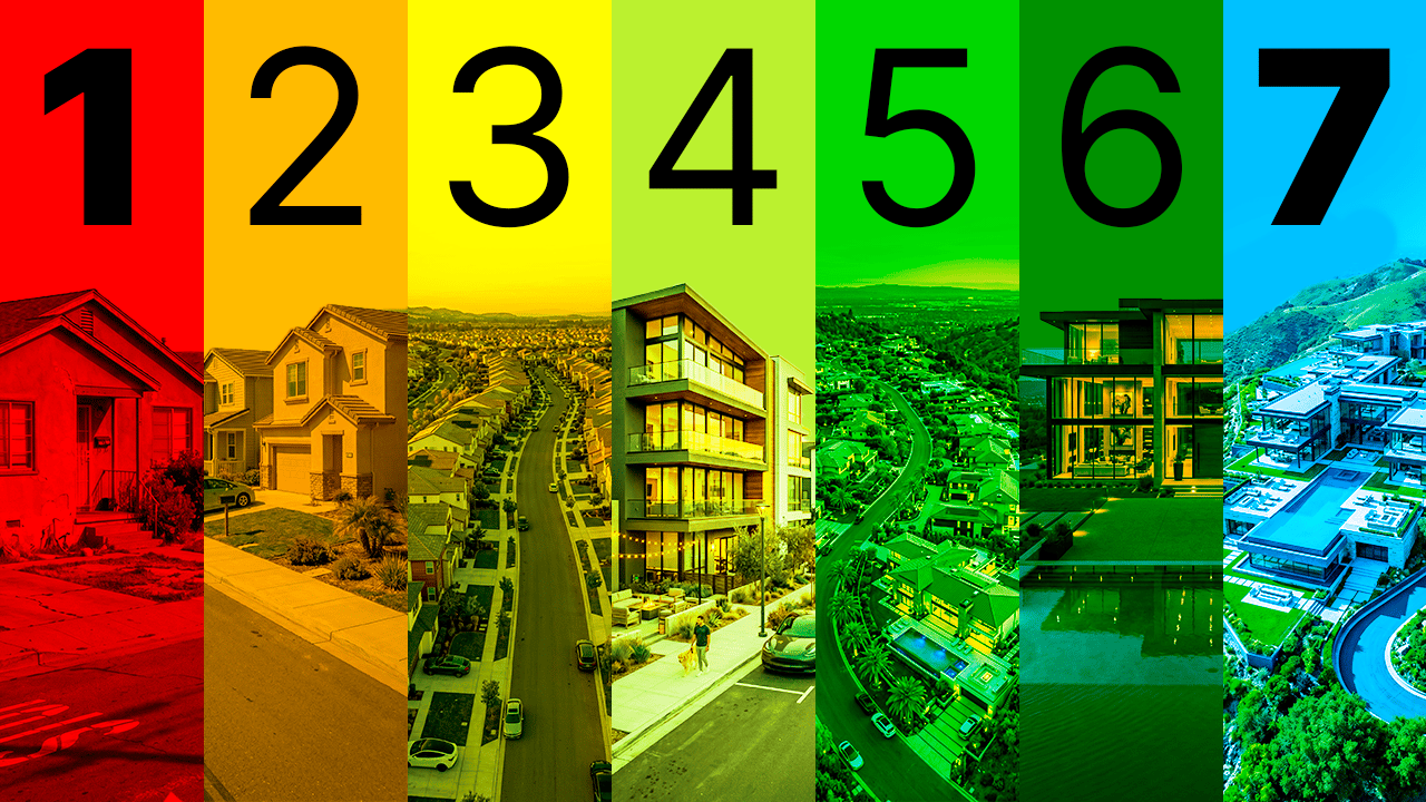 The Seven Levels of Wealth in Silicon Valley 