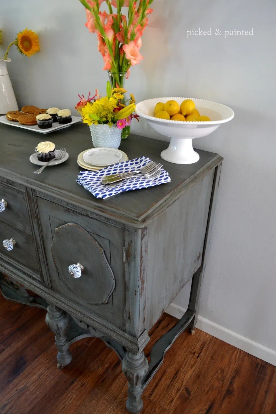 Before & After: Vintage Buffet