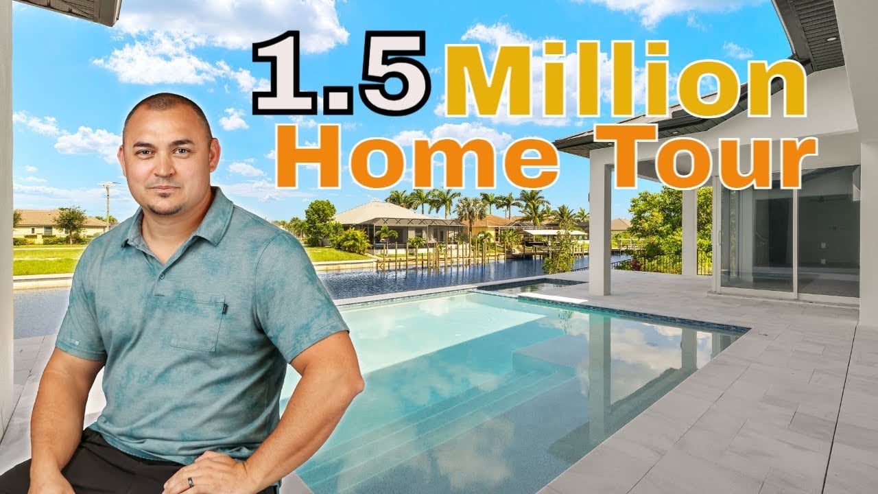 Luxury Home Tour Built with ICF Construction in NW Cape Coral, FL