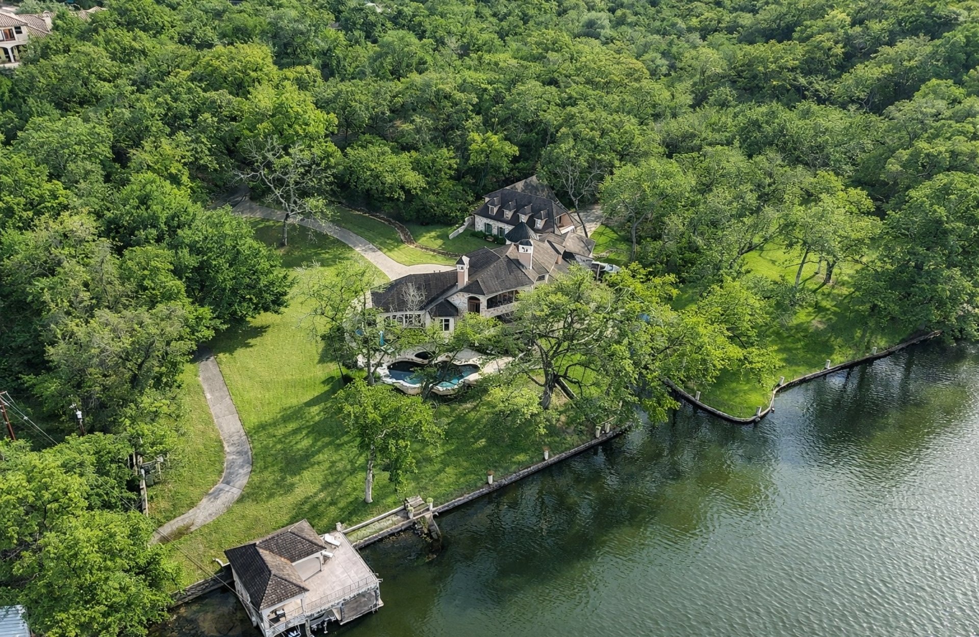 Lake Austin Waterfall Estate