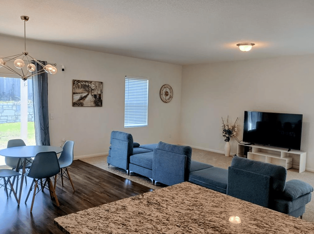 Single-story home offers 4 bedrooms & 2 bathrooms | Attached Garage | Washer & Dryer Included!