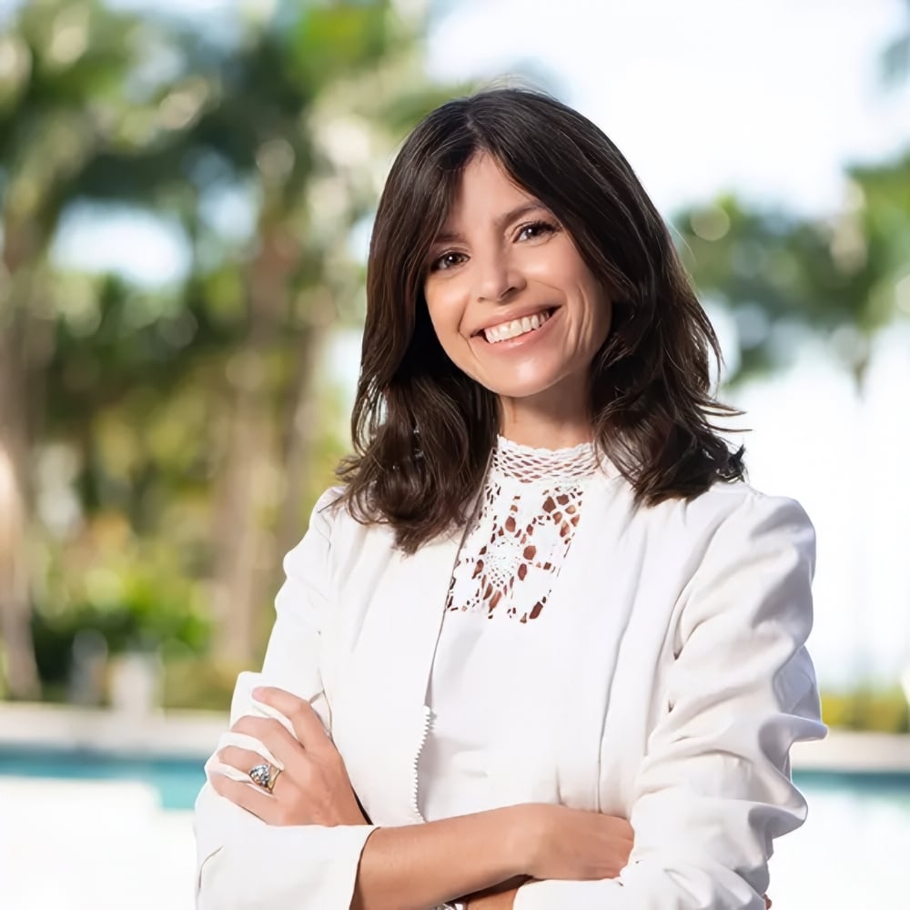 Delfina Gonzalez Balcarce Key Biscayne FL, Real Estate Agent Headshot