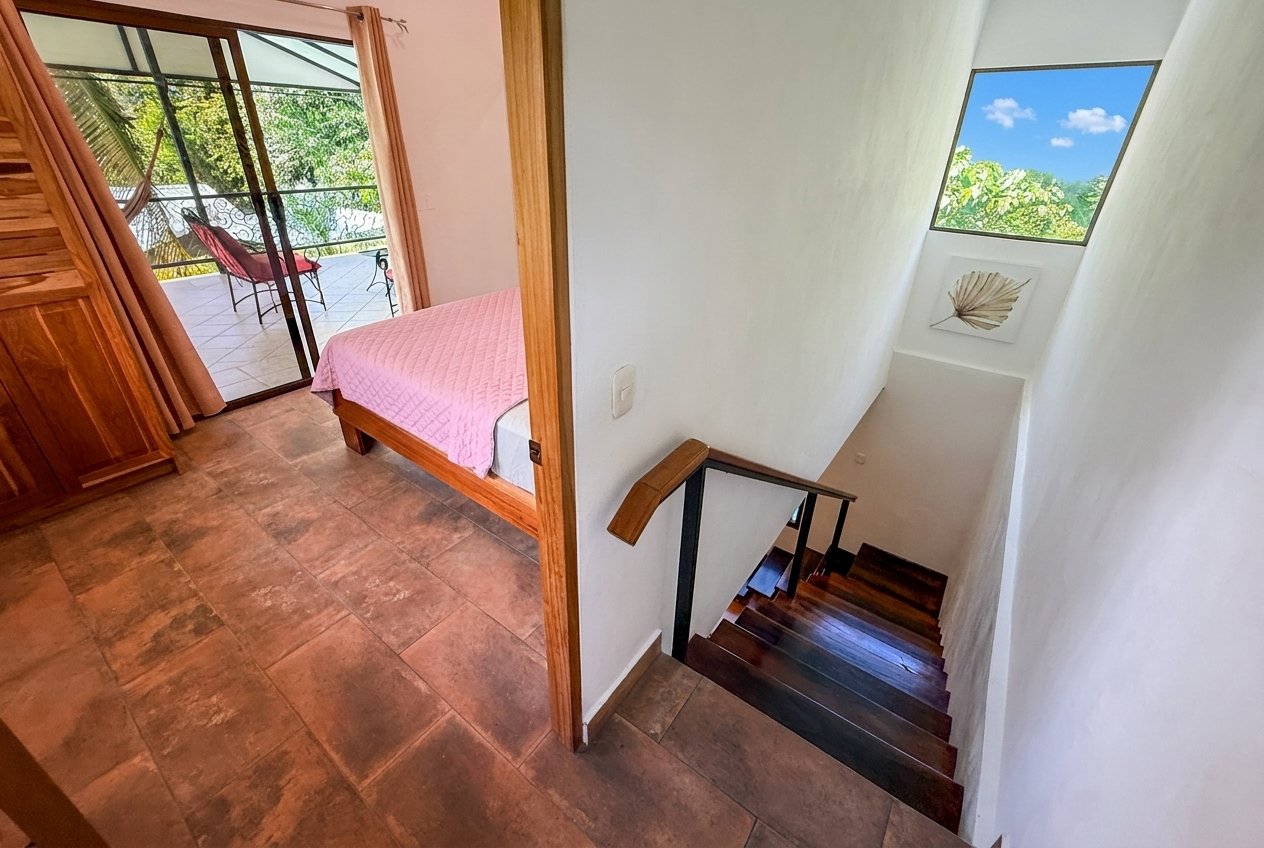Serene 2-Bedroom Jungle Sanctuary with Private Pool & Gorgeous Balcony Views on Calle Buganvillea in Ojochal Costa Rica