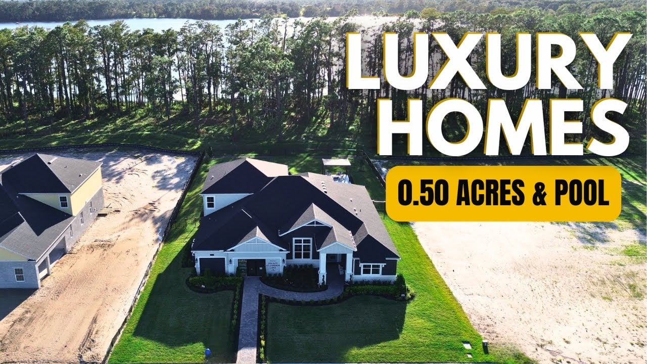 Beautiful Florida New Construction Pool Homes for Sale in 2025! You Have to See This!