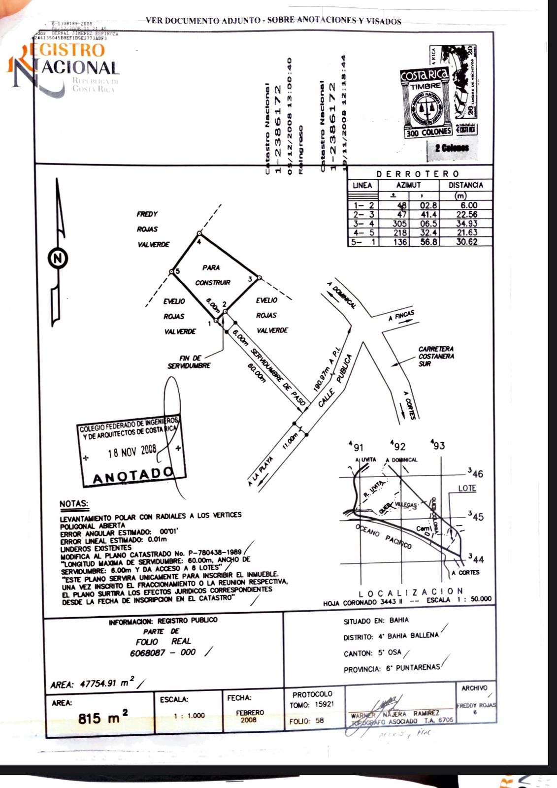Affordable beach lot in Uvita