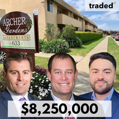 Levin Johnston Of Marcus & Millichap Facilitates $8.25M Sale Of Archer Gardens Apartments In Salinas