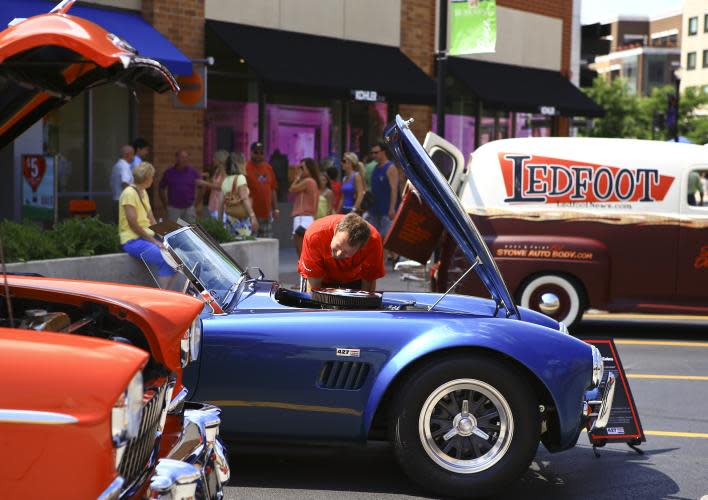 Annual Car Show in Burr Ridge