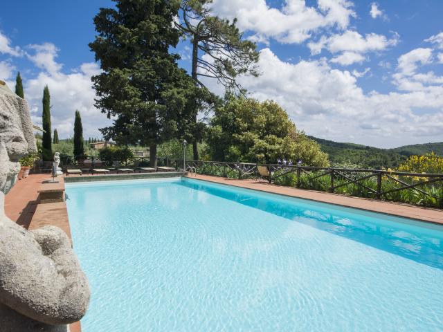 Stunning Luxury Castle Near Siena with Pool