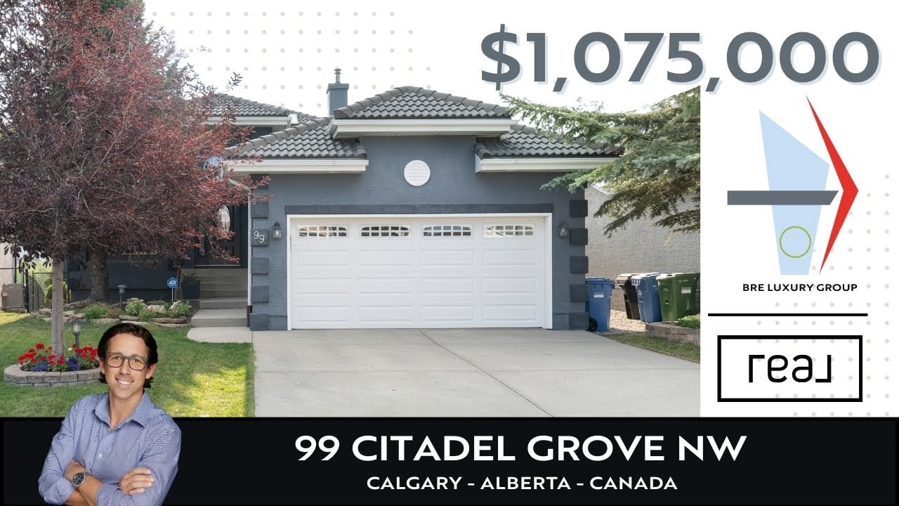Bearspaw Real Estate Luxury Tour - 99 Citadel Grove NW