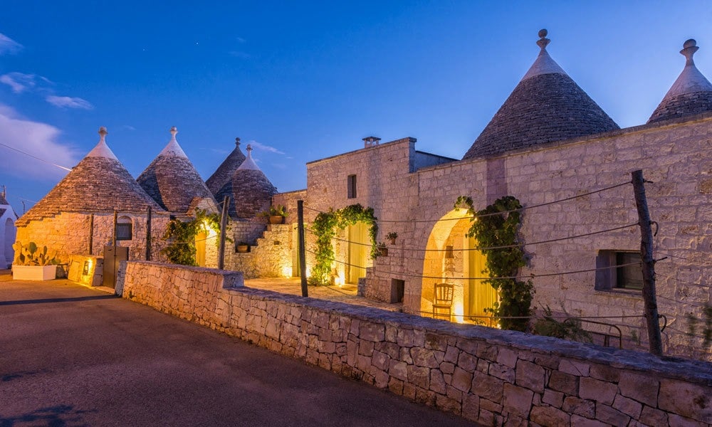 Luxurious Complex of Trulli in Locorotondo, Puglia