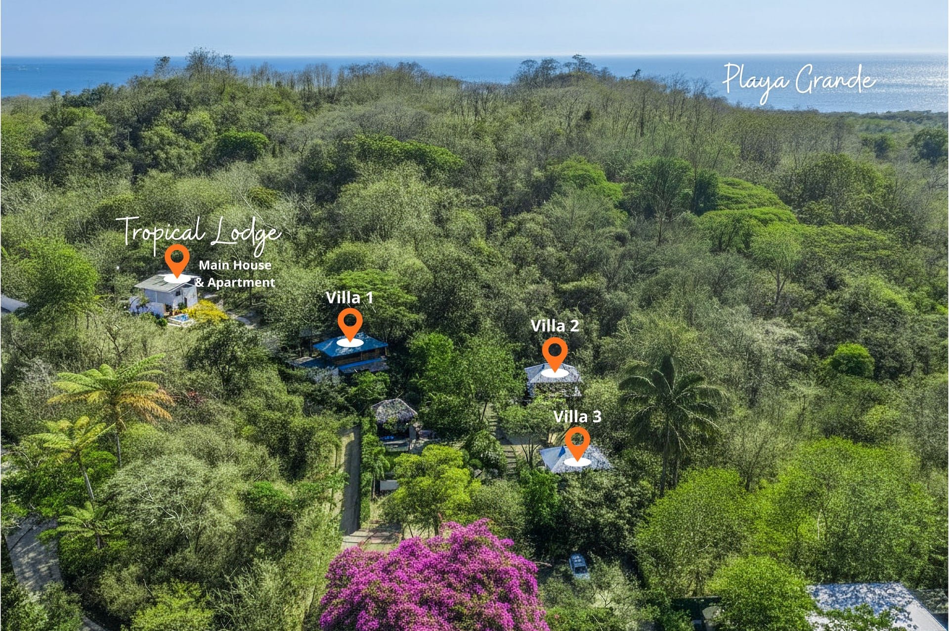 Tropical Lodge | Income-Producing Residential & Commercial Property Near Playa Grande
