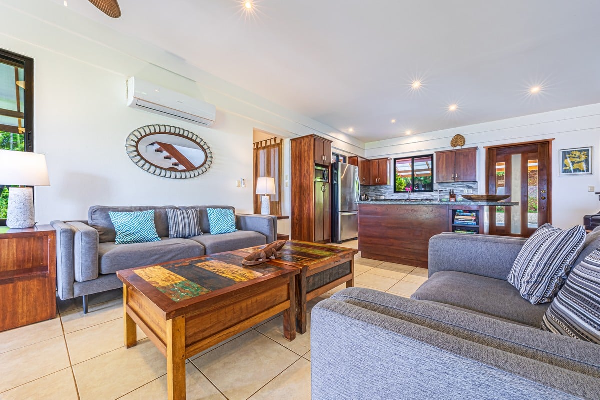 2.07 ACRES – 3 Bedroom Elegant Home With Guest Suite & Sweeping Ocean Views, Secluded & Nestled within Lush Jungle Surroundings!!!