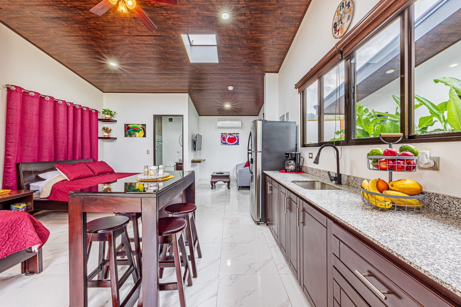 Incredible turnkey investment opportunity, 3 Rental villas, and a 2 Bedroom Home with a large pool.