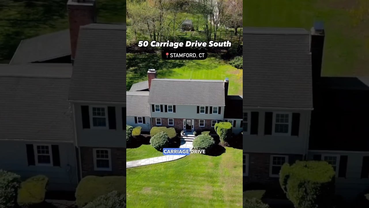 50 Carriage Dr S, Stamford, CT - Luxury Colonial Home Tour | Staci Zampa Team