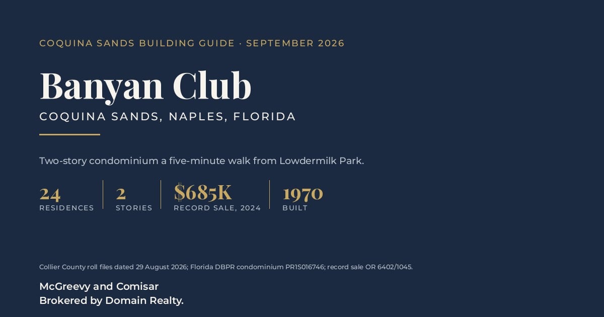 Coquina Sands - Banyan Club