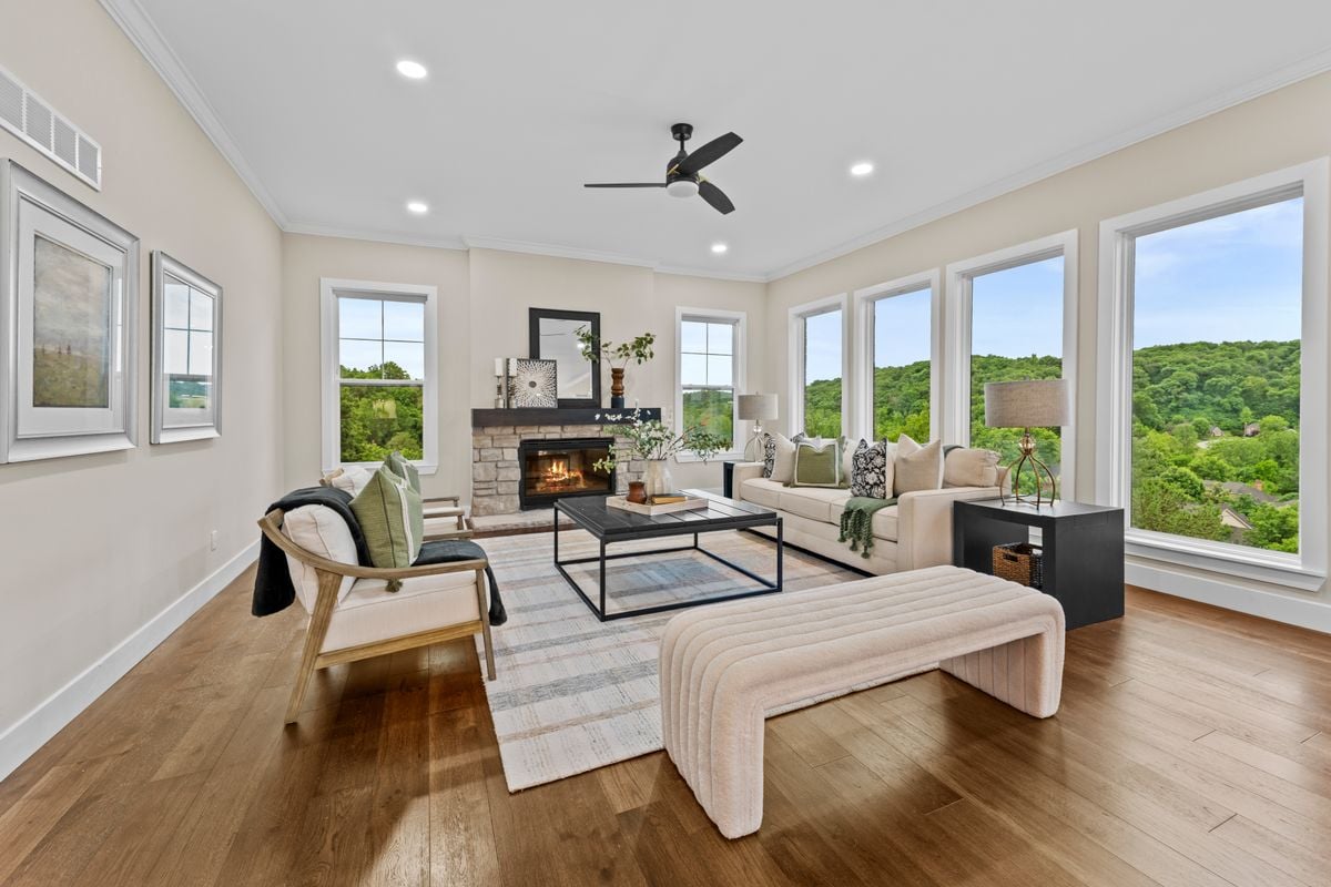 Completed New Construction Ranch in Saint Albans Vineyards