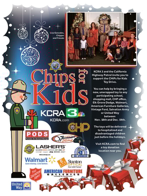 Gonsalves Sponsors Chips for Kids Gift Drive!