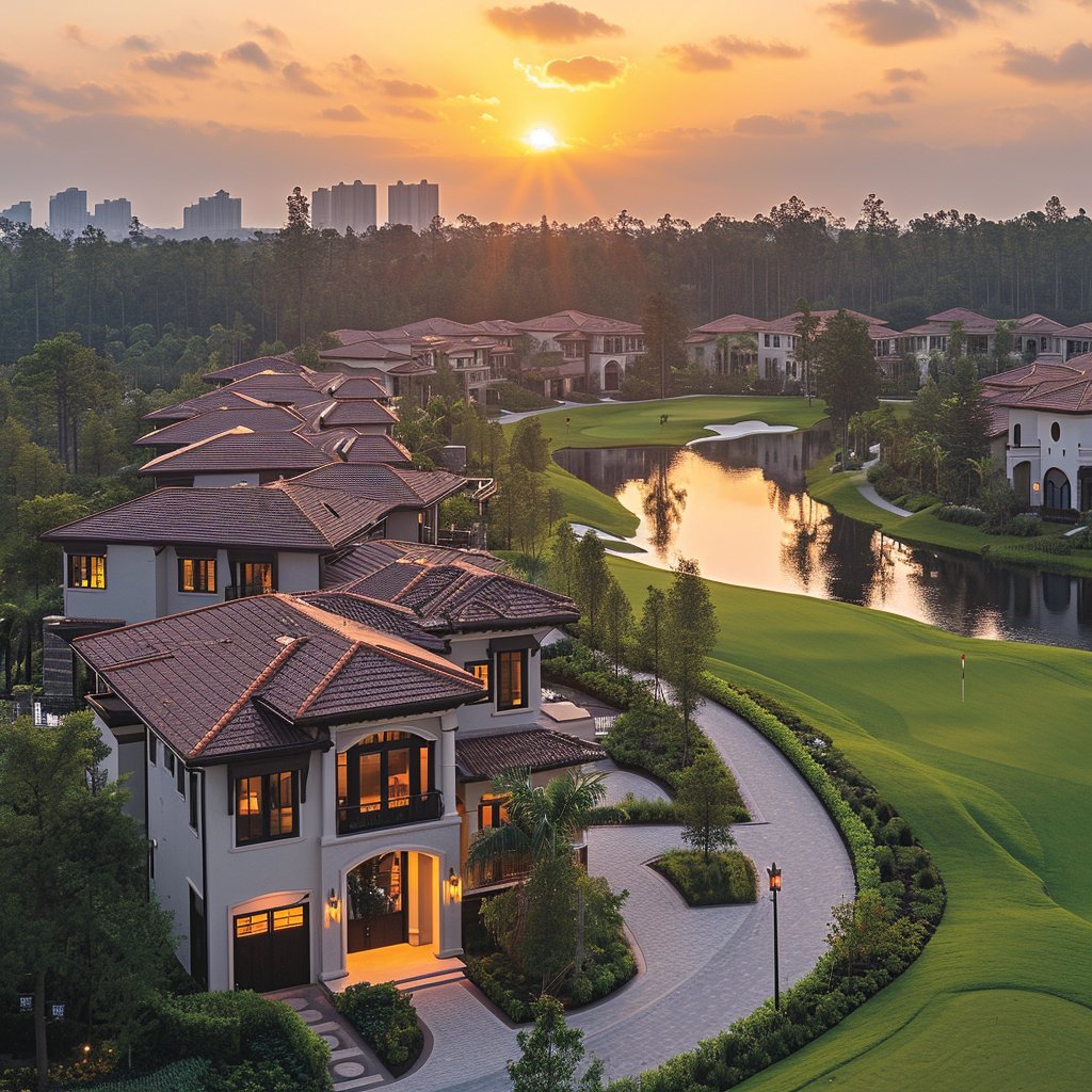 Whitney Oaks homes backing to the golf course in Rocklin, CA
