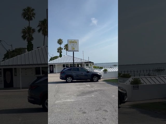 Yellow Dog Cafe a great place to get Lunch or Dinner along the water in Palm Bay  north of Sebastian