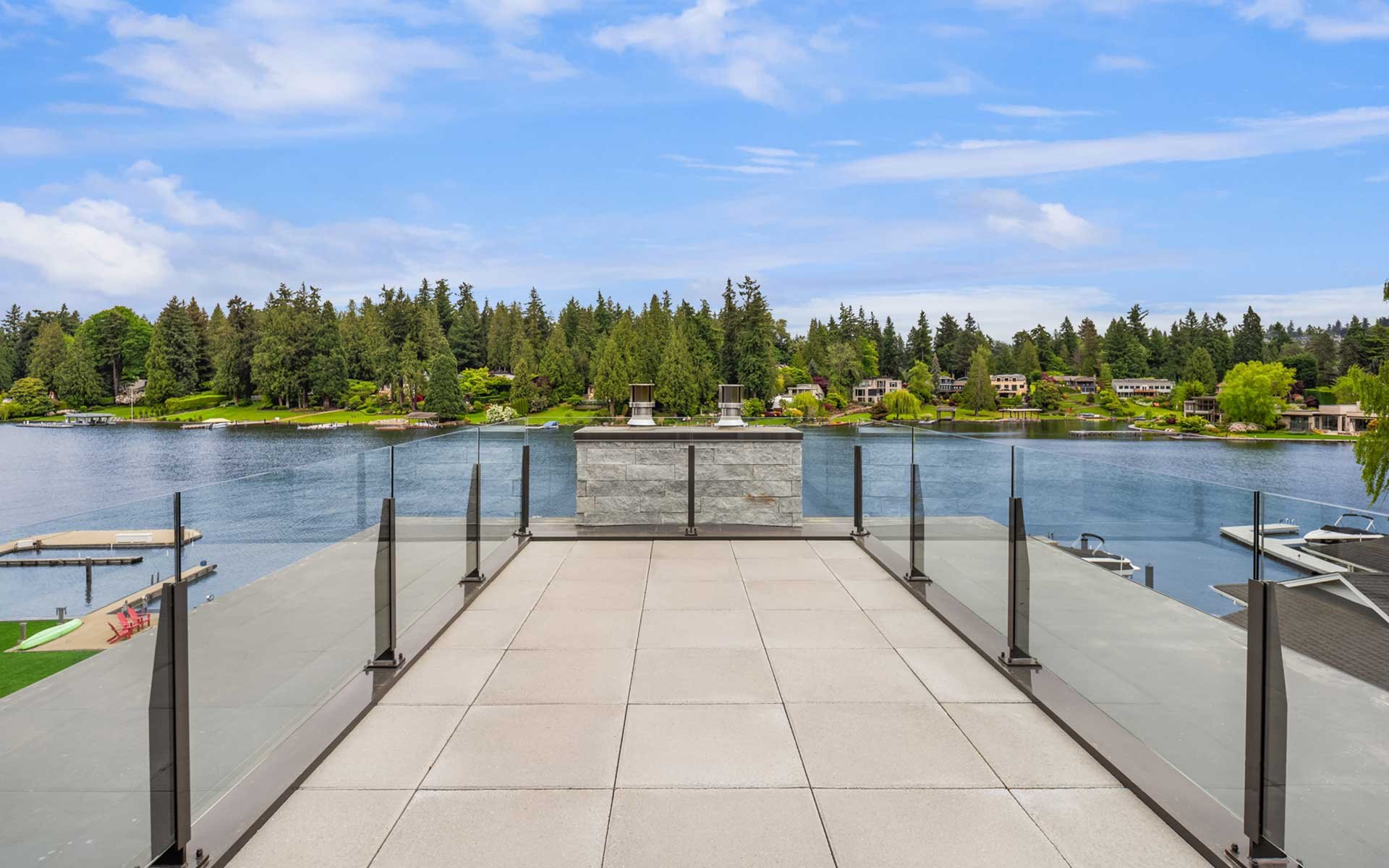 Gated Medina Waterfront Estate by Saad Custom Homes