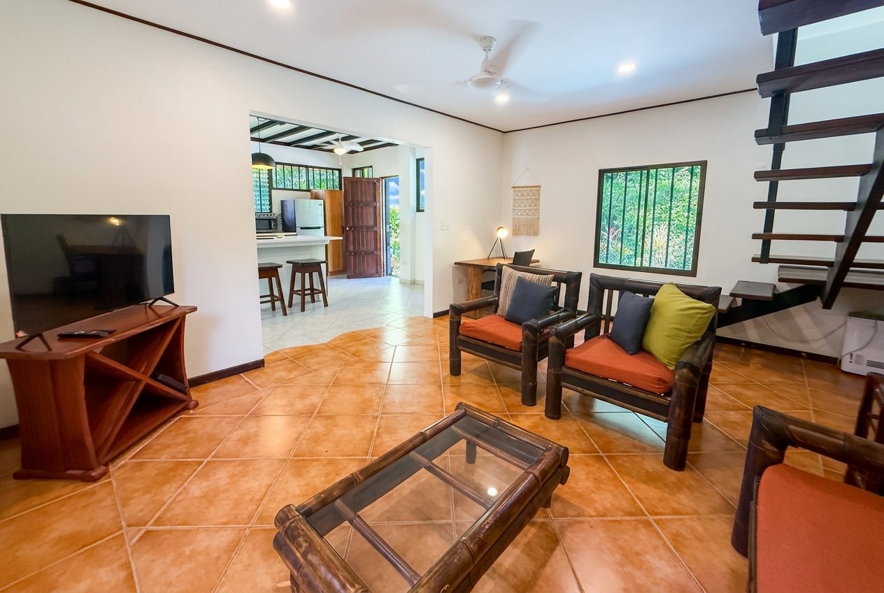 Serene 2-Bedroom Jungle Sanctuary with Private Pool & Gorgeous Balcony Views on Calle Buganvillea in Ojochal Costa Rica