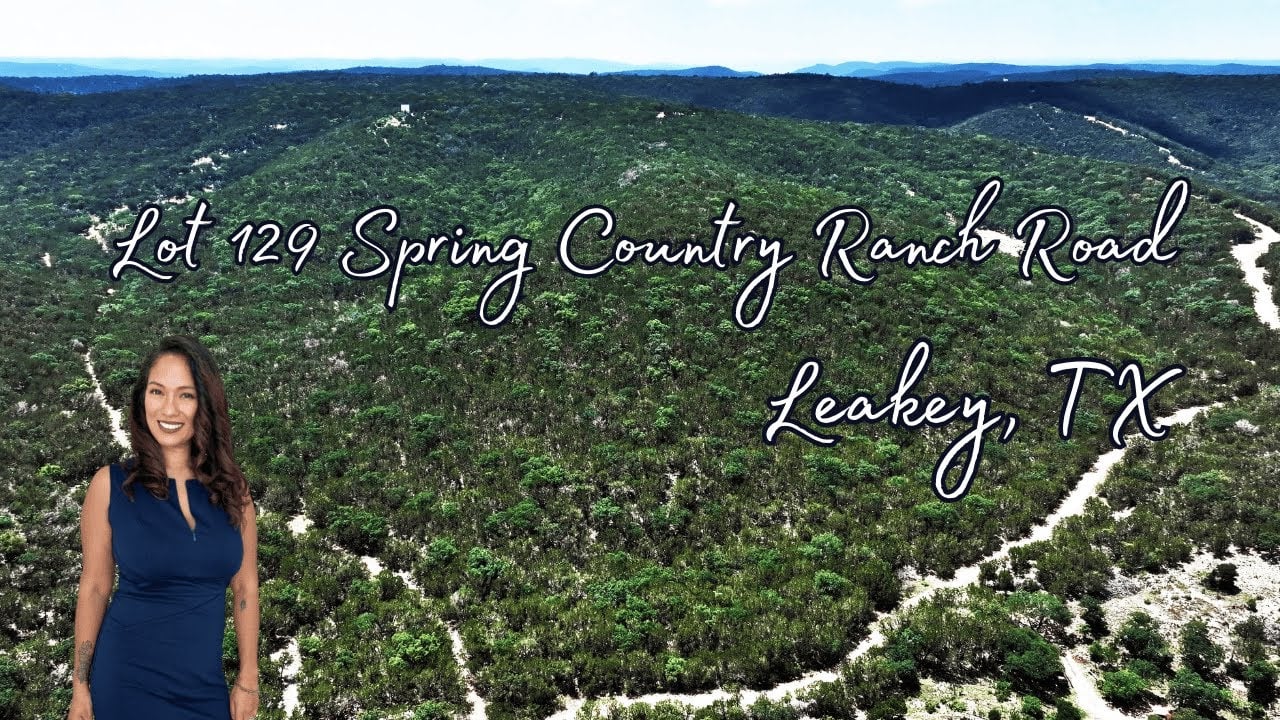  For Sale In Leakey TX - 10.8 Acres of Hunting Land,