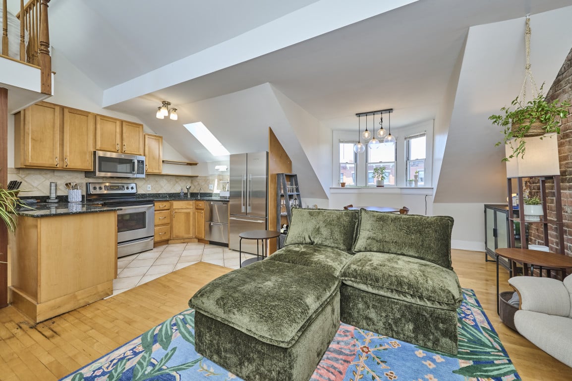 A Lofty South End Penthouse With A Spectacular Private Roof Deck