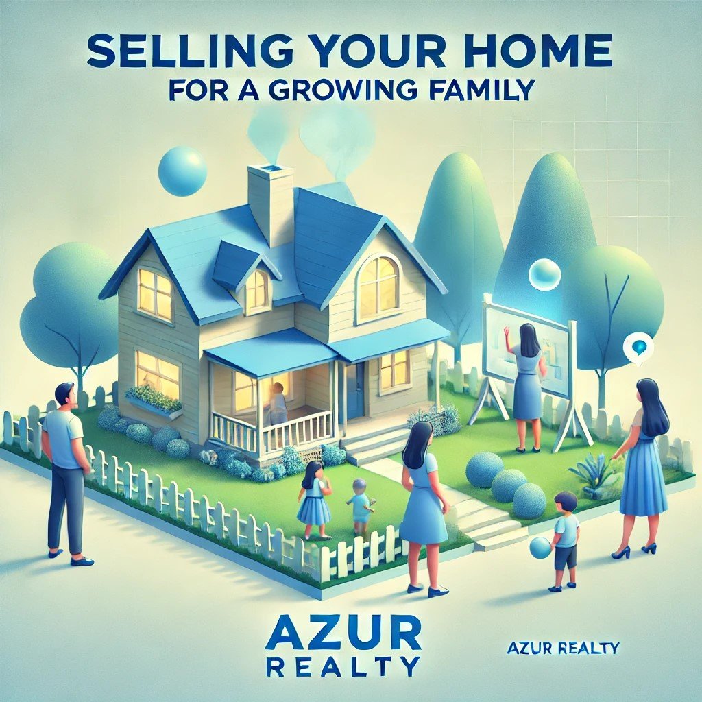 Selling Your Home for a Growing Family or Downsizing for Retirement:Trust Azur Realty for a Stress-Free Transition 