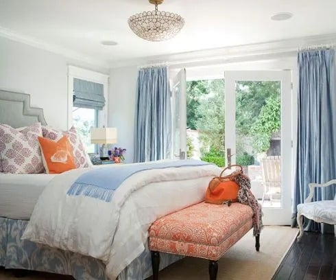 Blue + Orange Color Scheme