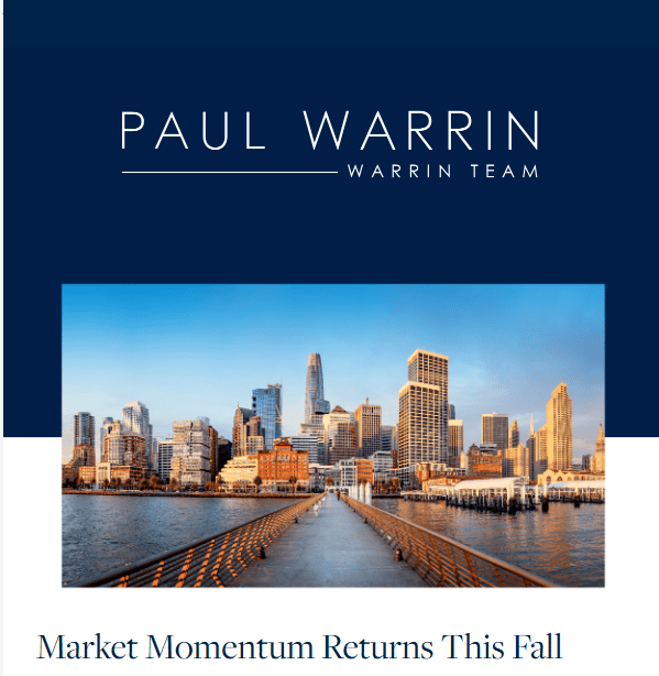 Fall Market Momentum: San Francisco Sales Rebound