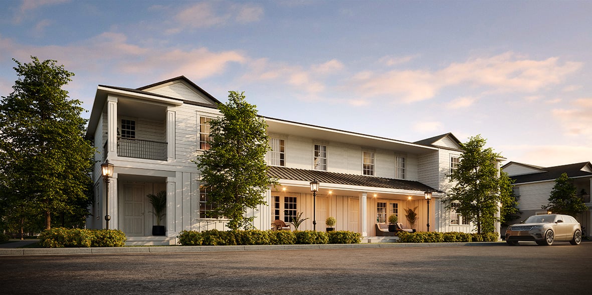 Inside Lakeview Village Estates In Winter Garden