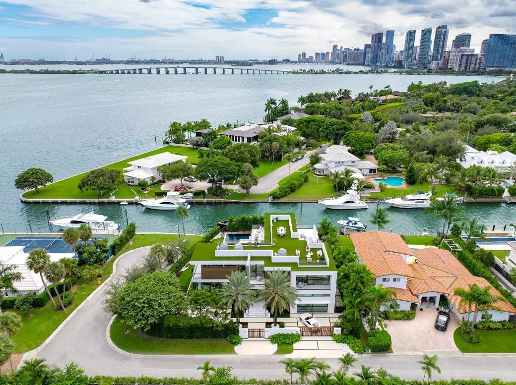 New Construction Home in Miami's Bay Point Neighborhood Sells For Record-Setting $27.25 Million