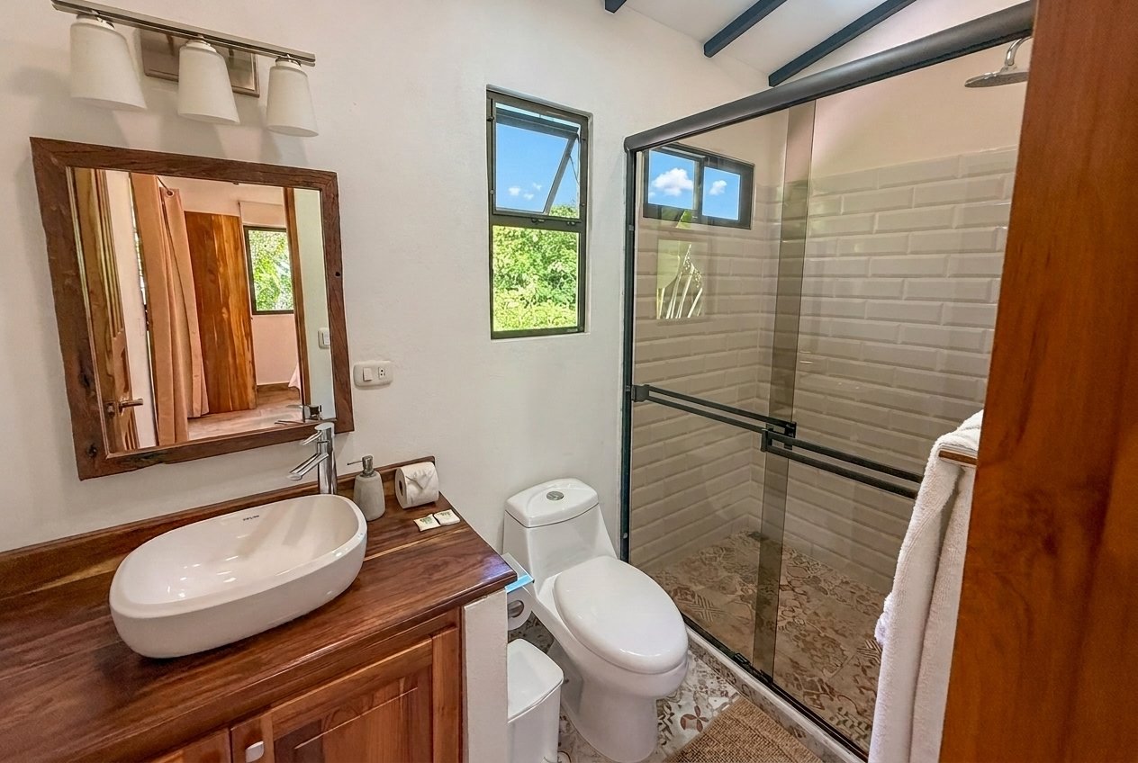 Serene 2-Bedroom Jungle Sanctuary with Private Pool & Gorgeous Balcony Views on Calle Buganvillea in Ojochal Costa Rica