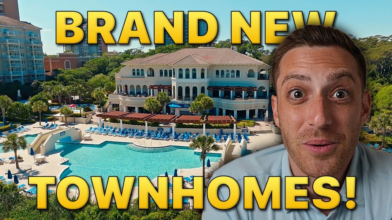 Inside Myrtle Beach’s Newest Townhomes Right By The Beach!