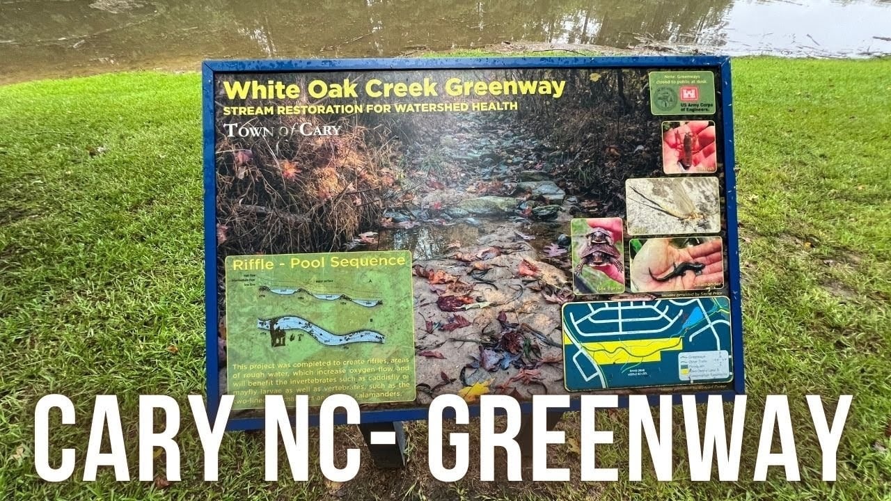 You MUST Experience The Cary Greenways.