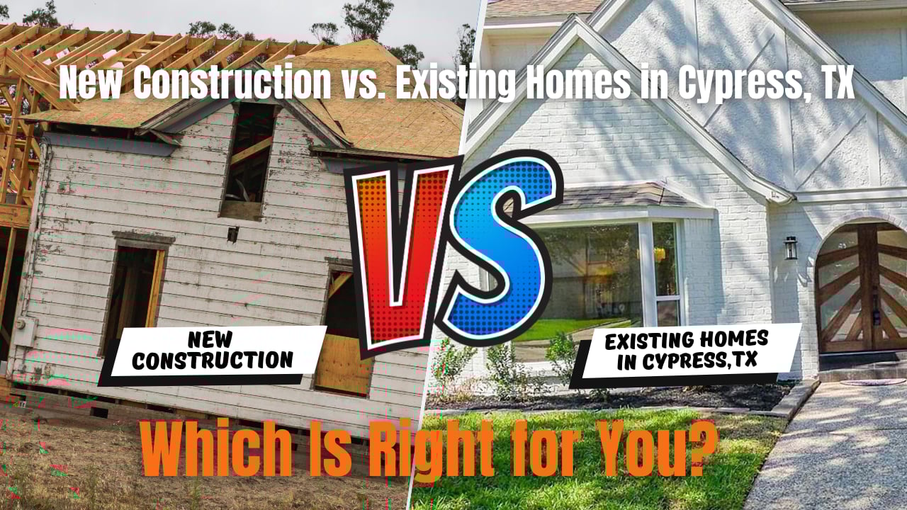New Construction vs. Existing Homes in Cypress, TX: Which Is Right for You? | Gabrielle Strout