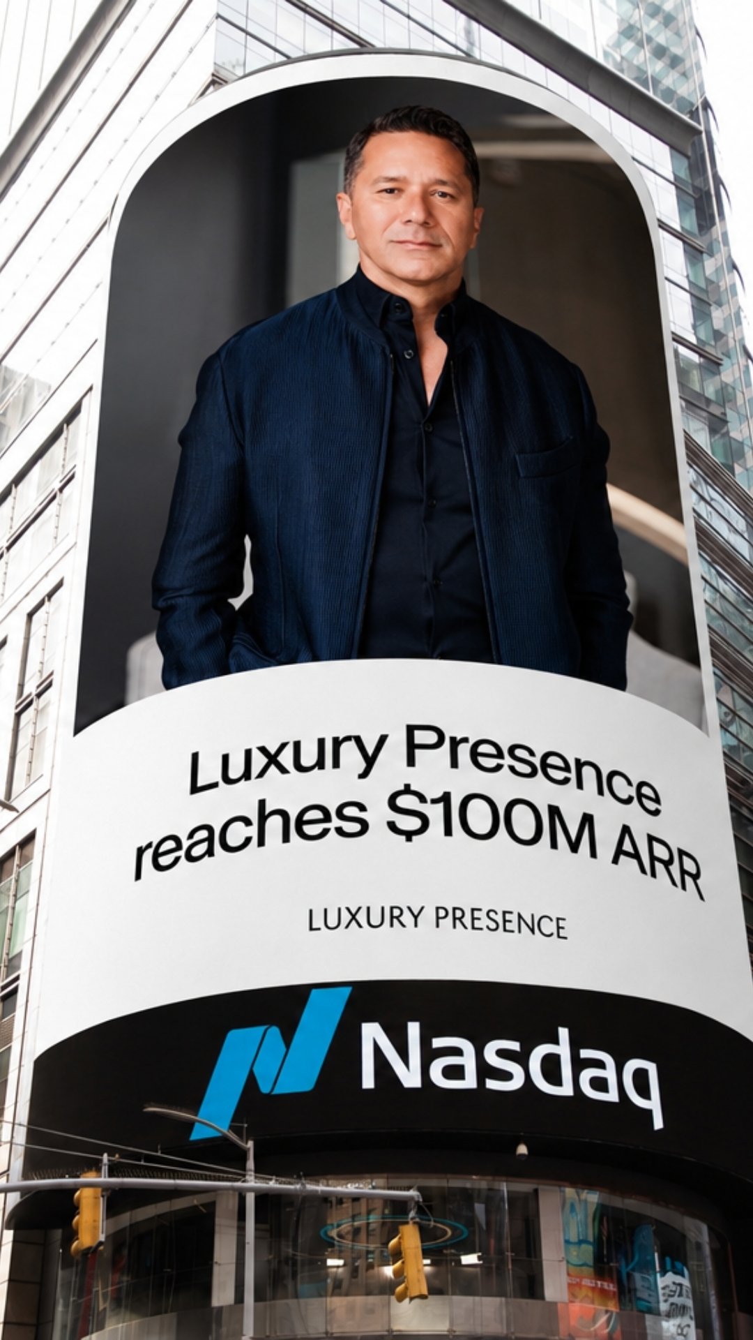 Making your Presence known, Time Square style.
