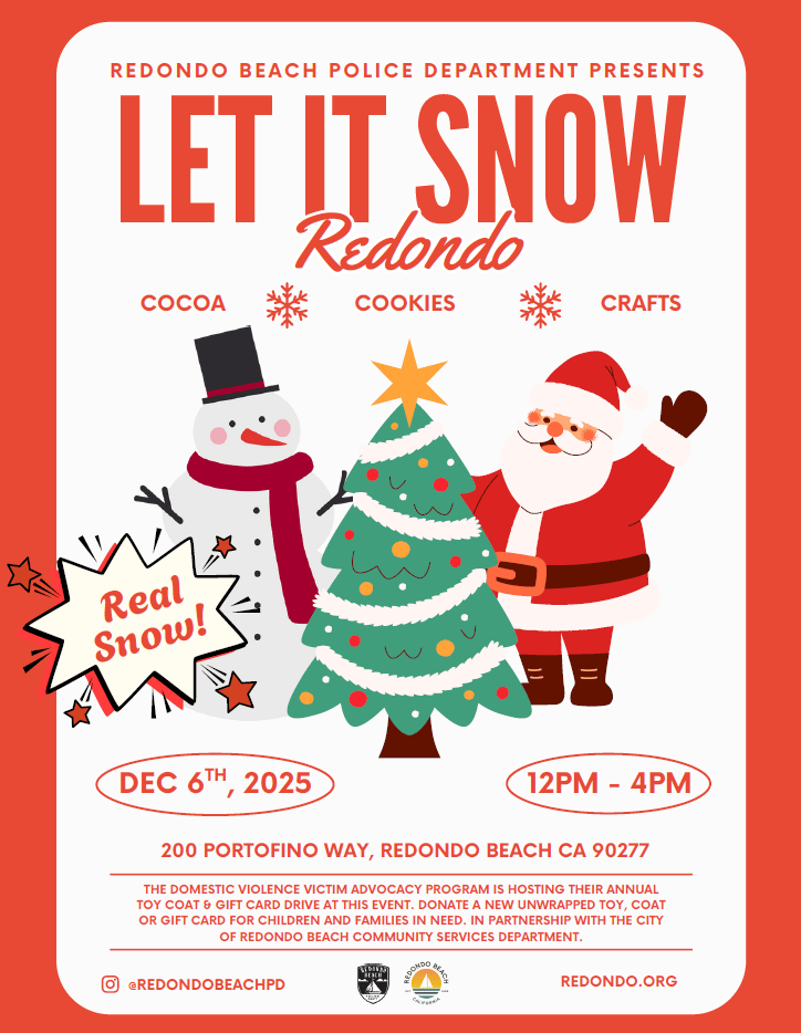 Redondo Beach Police Department "Let It Snow"