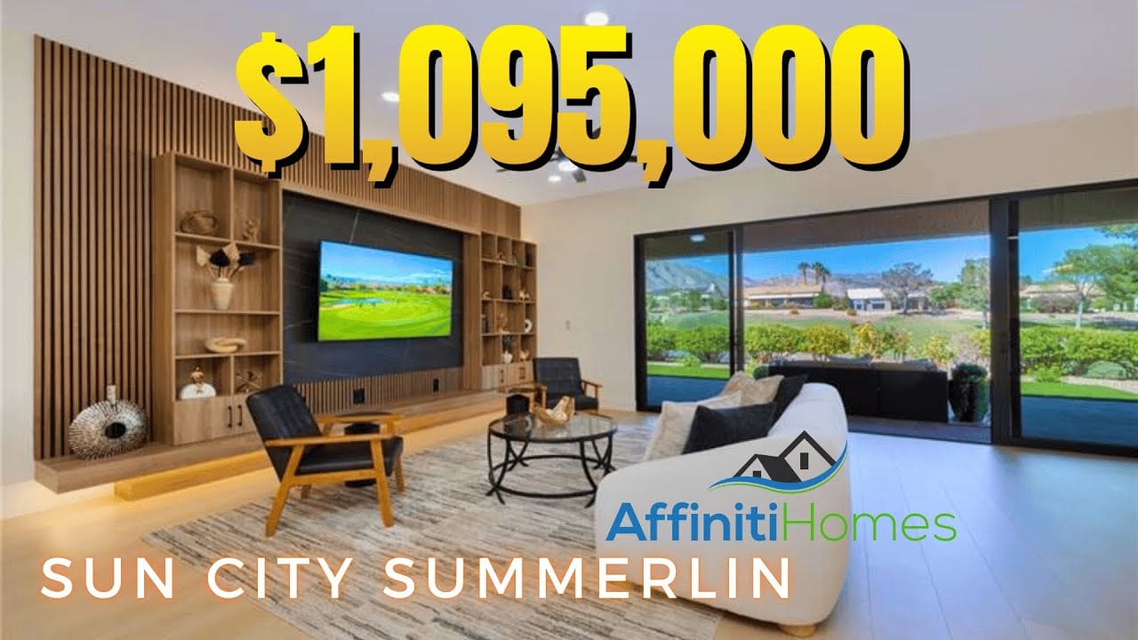  Sun City Summerlin 1-Story Stunning Remodeled Home for Sale | Luxury Home Tour