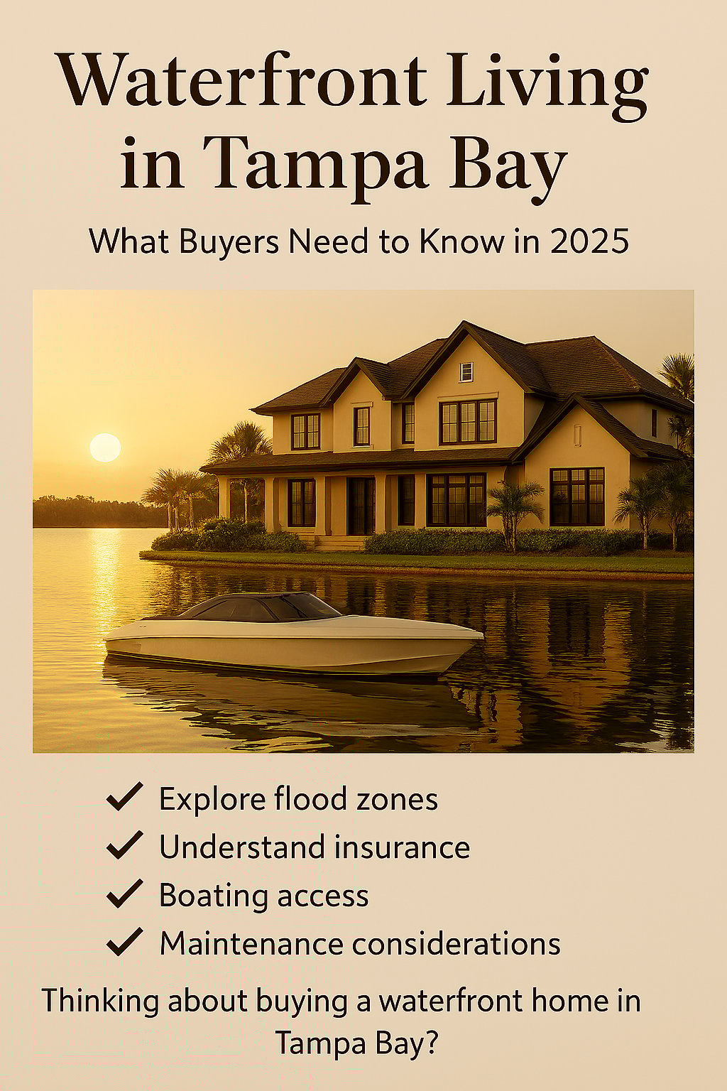 Your Guide to Waterfront Living in Tampa Bay