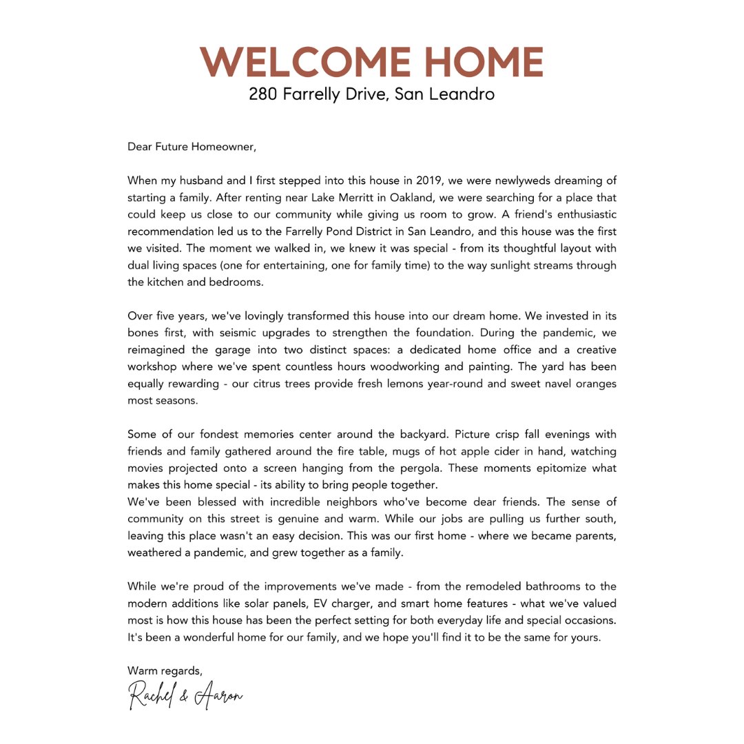 Welcome Home