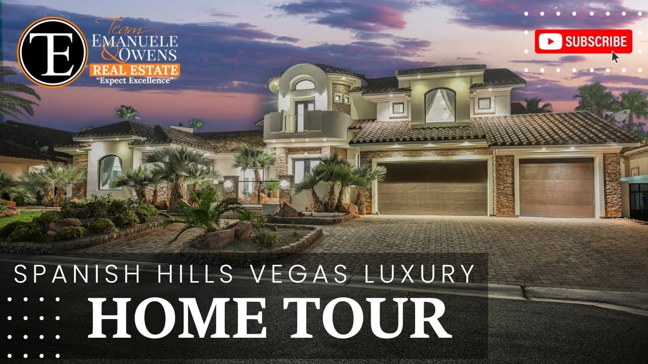  $2,280,000 Las Vegas Luxury Home TOUR | 5101 Mountain Foliage Dr