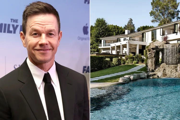Mark Wahlberg’s Former Beverly Hills Mansion Lists for $22 Million 3 Years After He Left L.A. for Good
