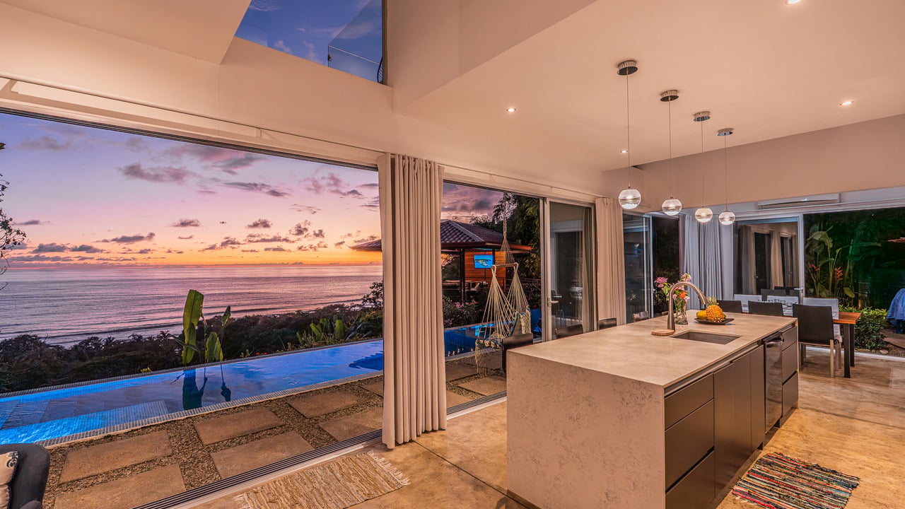 Luxury Whitewater Ocean View Home in Ayacucho Dominical