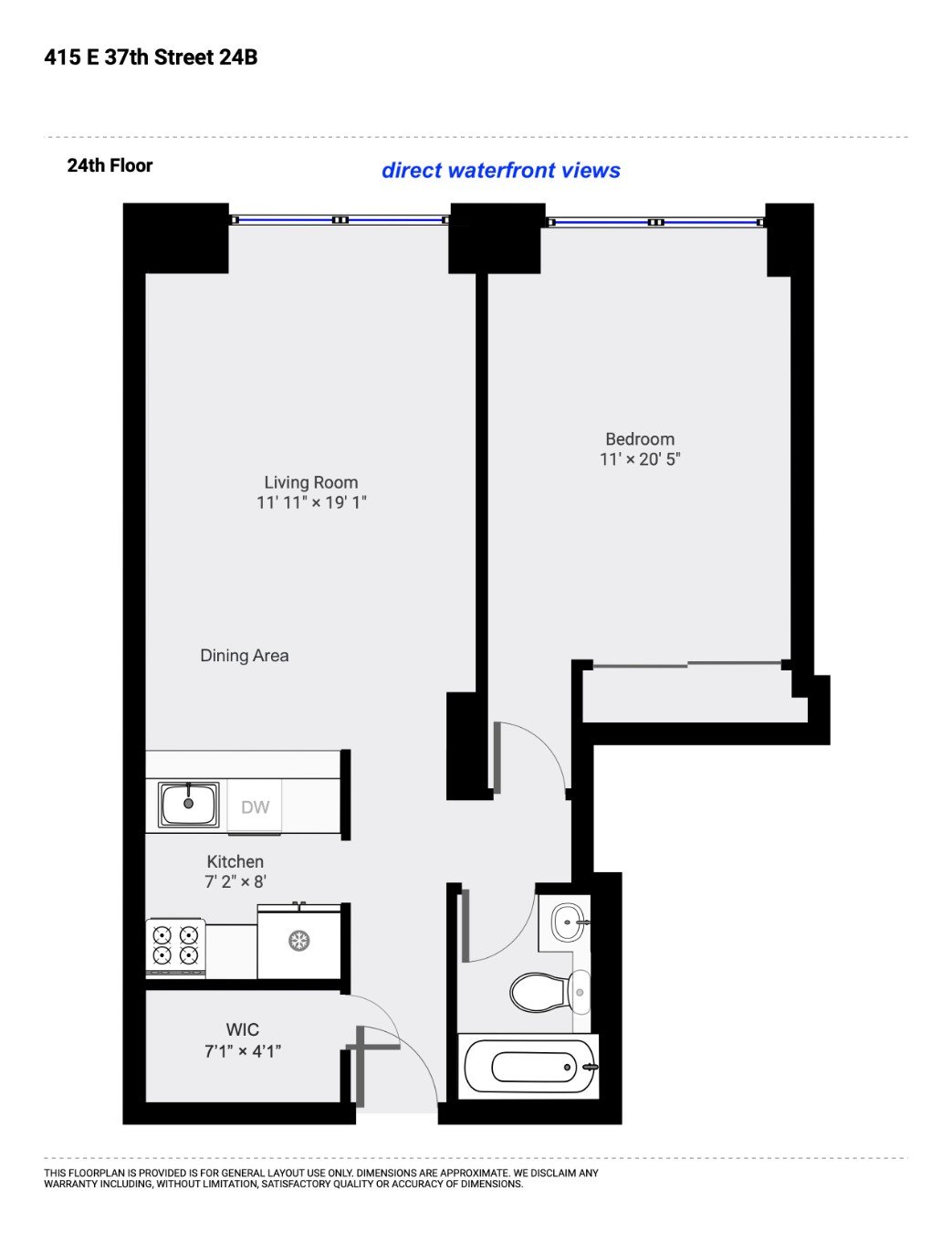 415 E. 37 St. #24B