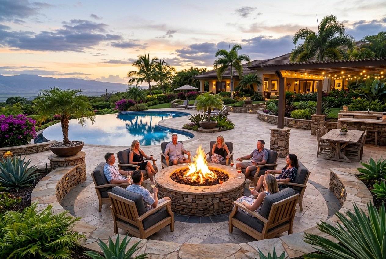 The Ultimate Arizona Backyard: Integrating Putting Greens, Fire Pits, and Resort-Style Hardscapes