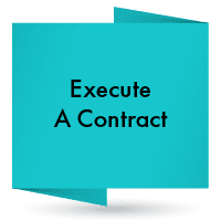 Execute a contract