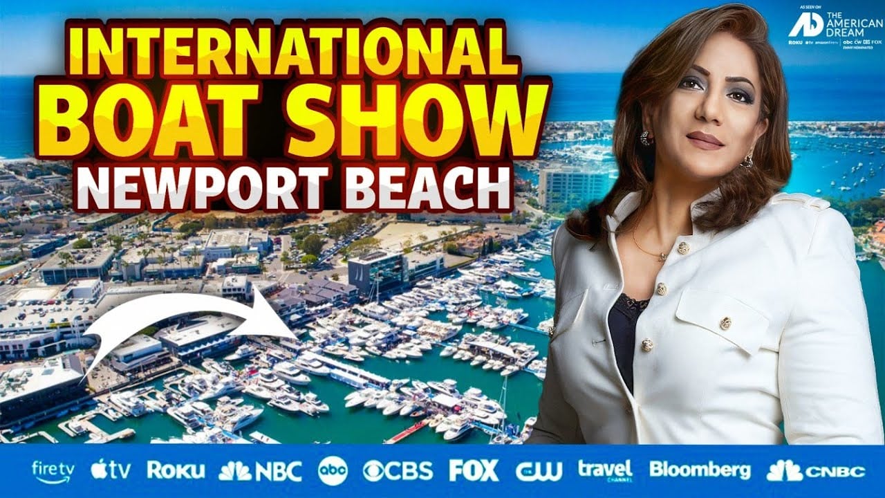The American Dream TV: Epic Tour of the Newport Beach International Boat Show