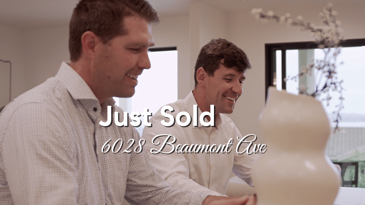 Just Sold in La Jolla – 6028 Beaumont Ave