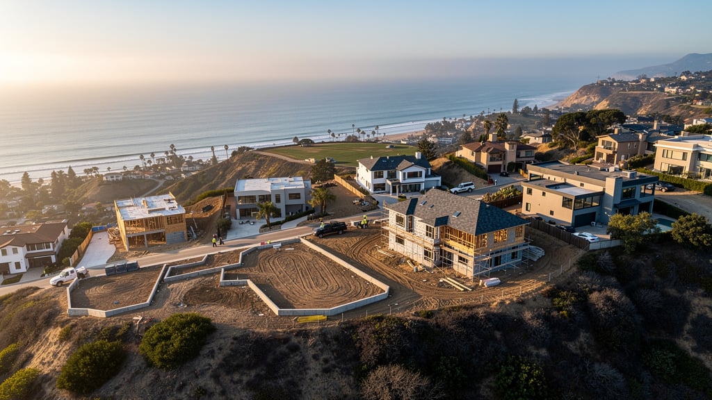Vacant lot for sale in Pacific Palisades with ocean view during the 2026 rebuild